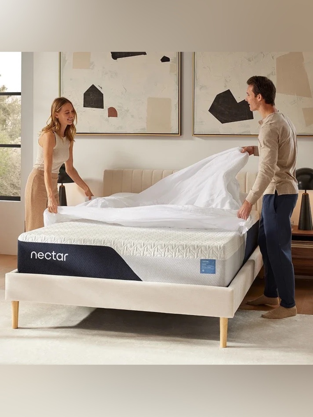 Nectar - Serenity waterproof mattress protector (QUEEN)